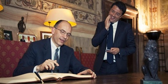 Costalli: "Avanti con le riforme del lavoro" "Letta: più coraggio e determinazione"